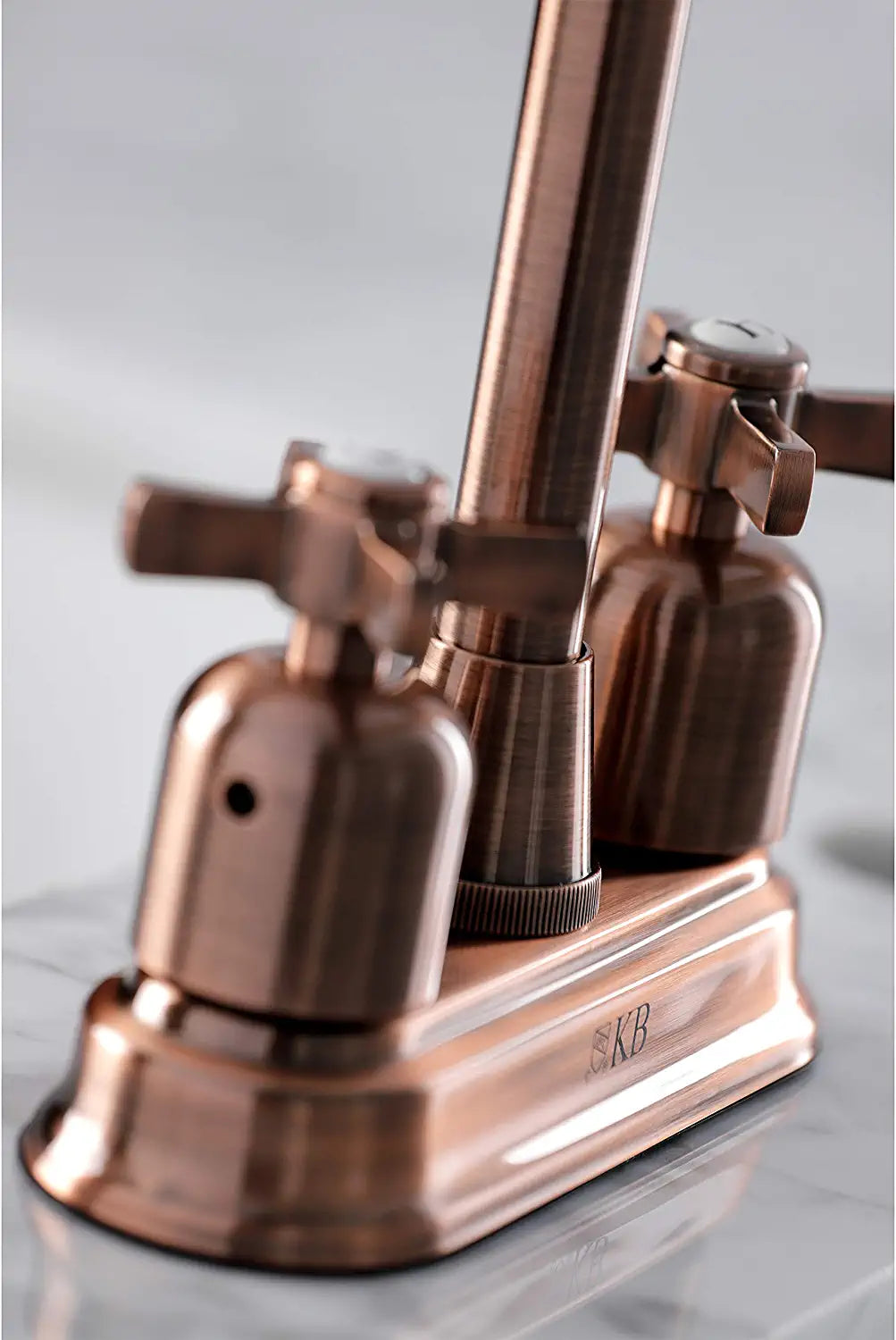 Kingston Brass KB849ZXAC Millennium Bar Faucet, Antique Copper