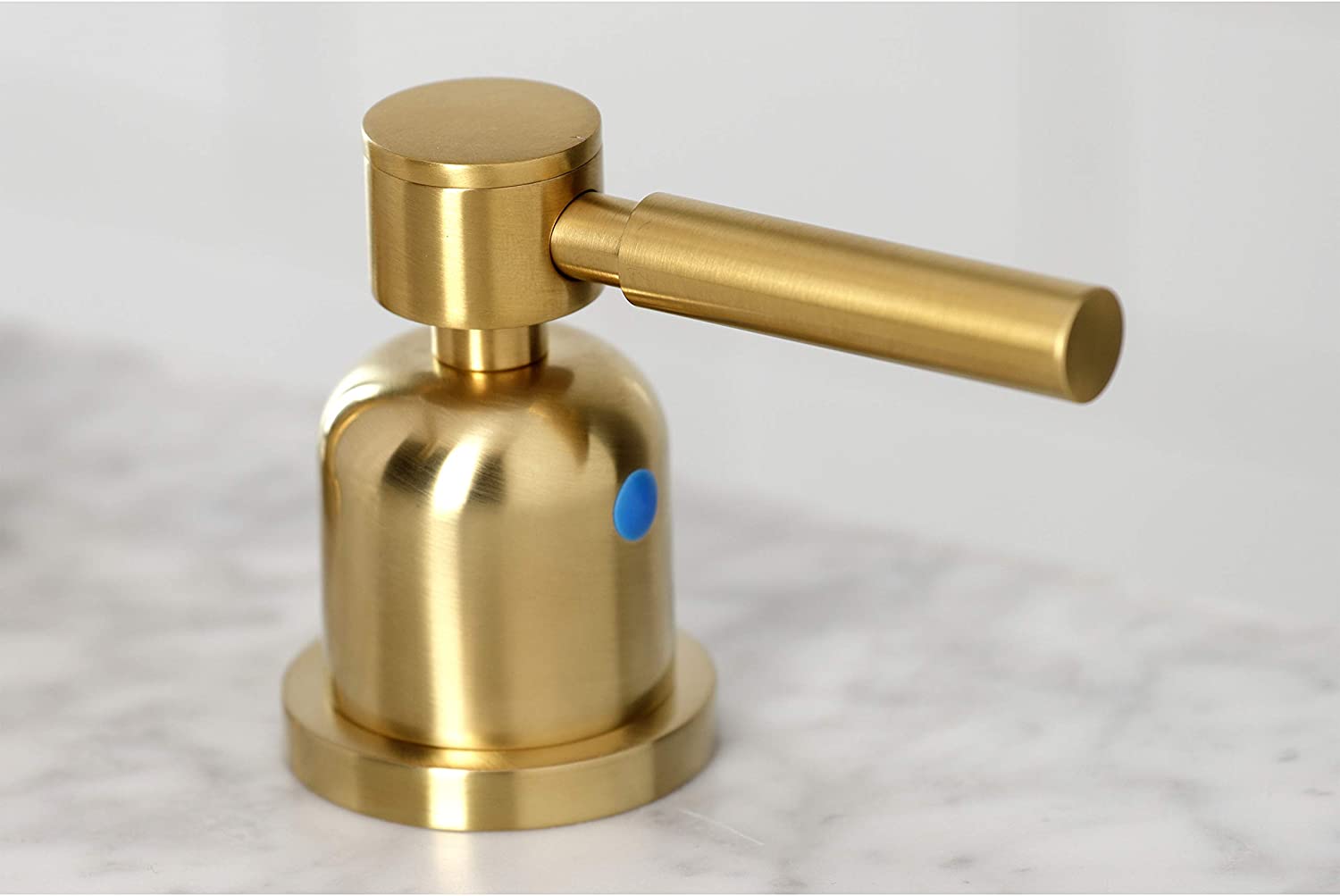 Kingston Brass FSC8933DL Concord Widespread Bathroom Faucet, Brushed Brass