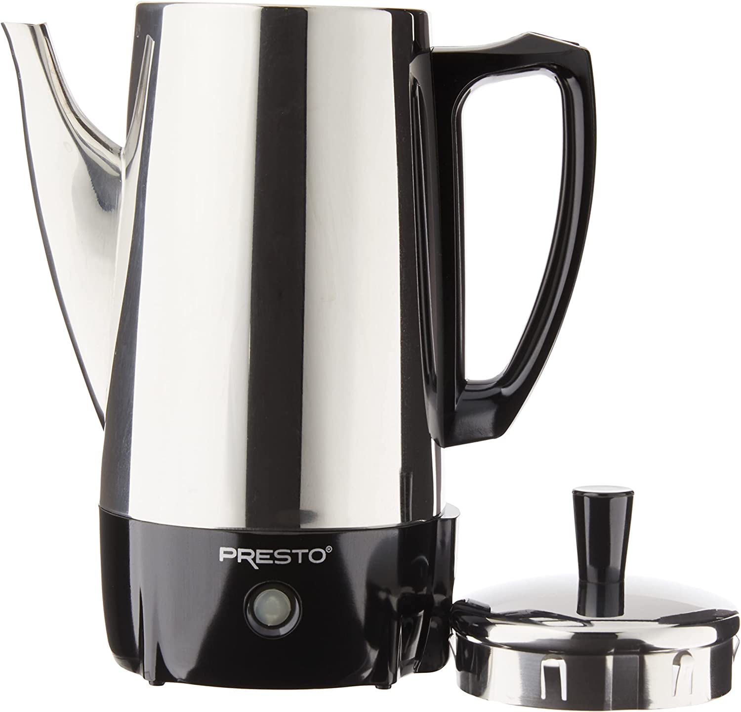 Presto 02822 6-Cup Stainless-Steel Coffee Percolator