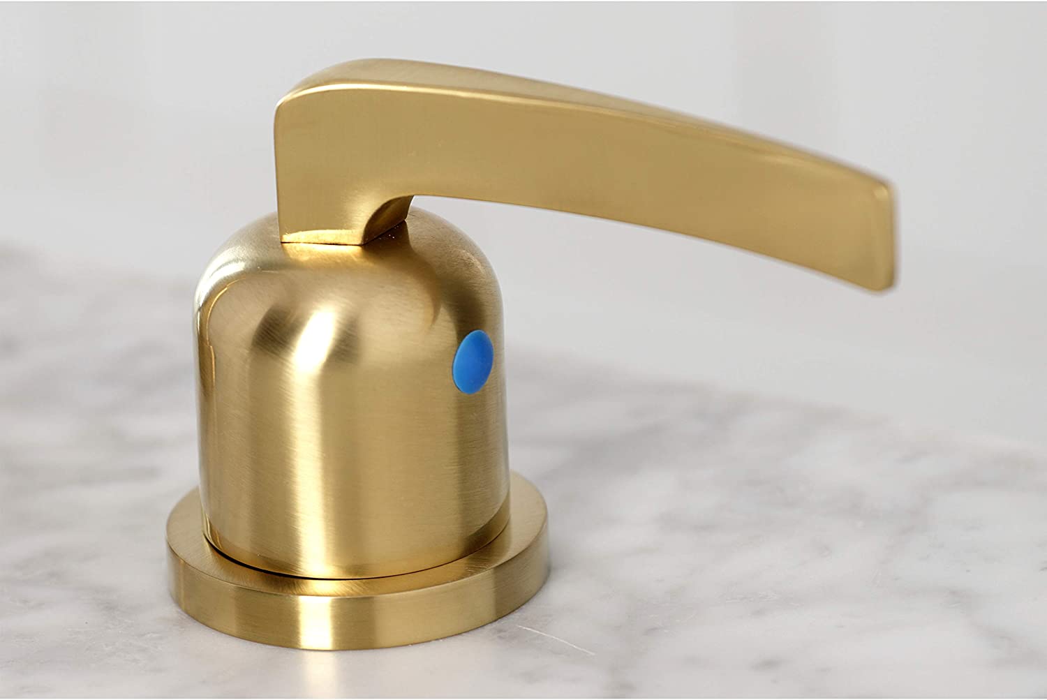 Kingston Brass FSC8933EFL Centurion Widespread Bathroom Faucet, Brushed Brass