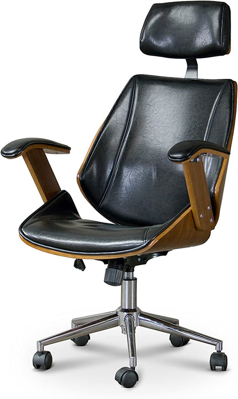 Baxton Studio Hamilton Office Chair, 22Lx26Wx44.25H