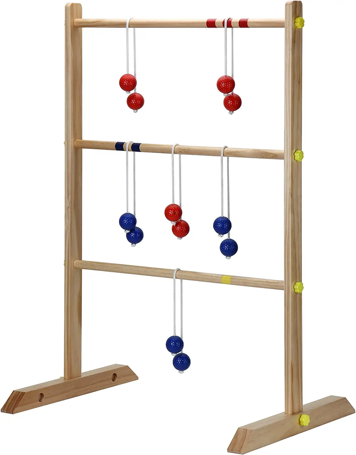 Hathaway Solid Wood Ladder Toss Game Set Brown