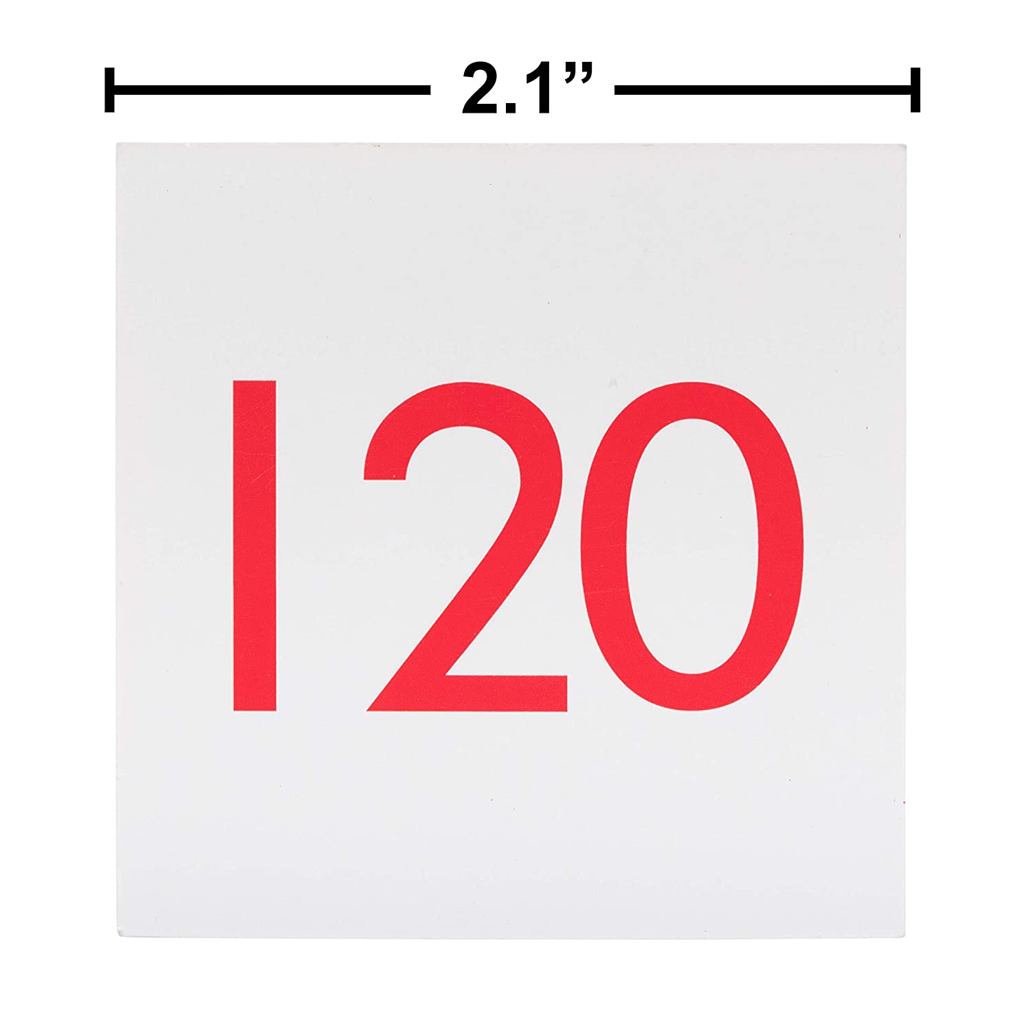 LEARNING ADVANTAGE 1-120 Pocket Chart - Number Chart for Kids - 32&#34; High x 27&#34; Wide - Teach Early Numeracy - Hands-On Math Manipulative