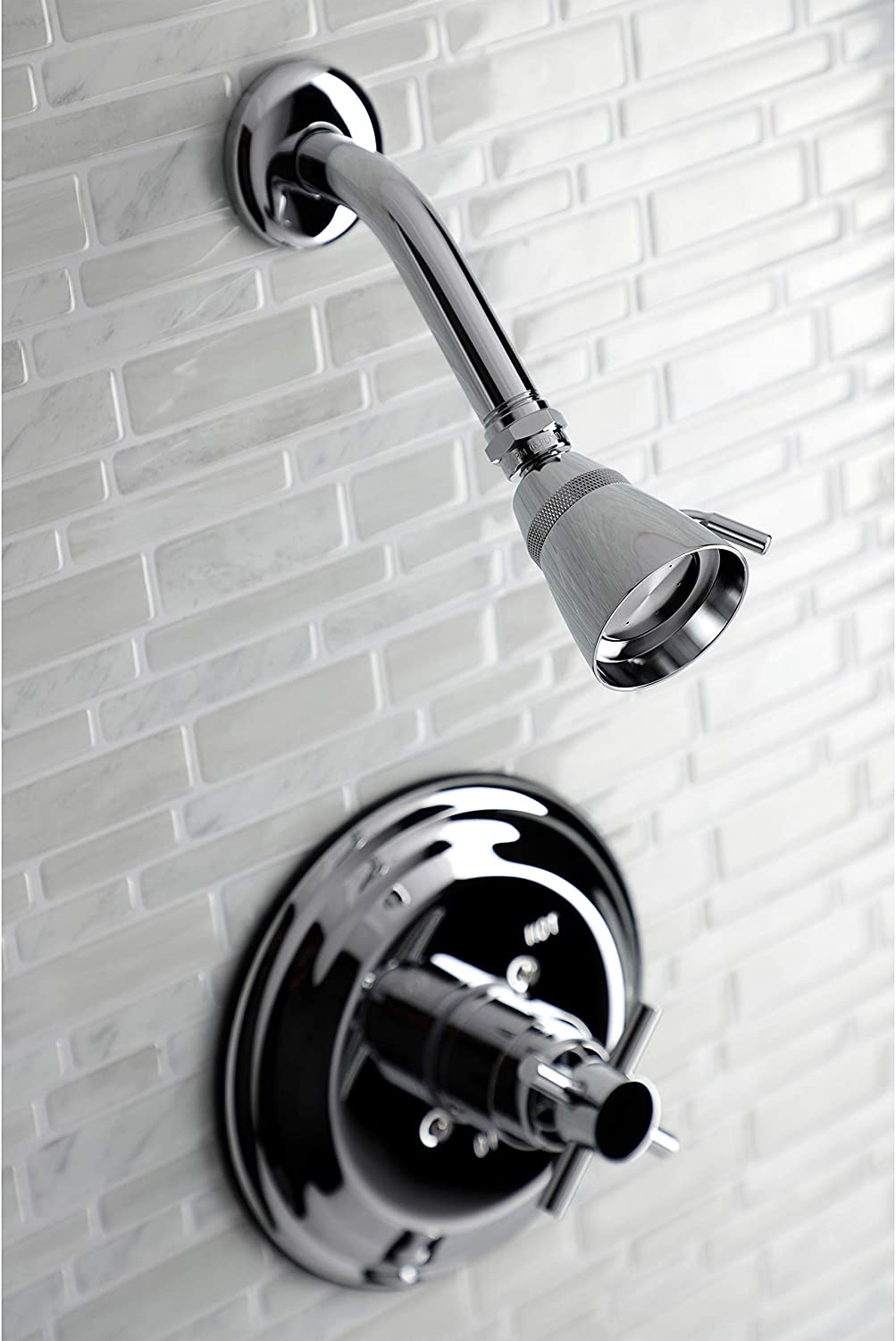 Kingston Brass KB2631DXTSO Concord Shower Faucet Trim Only, Polished Chrome