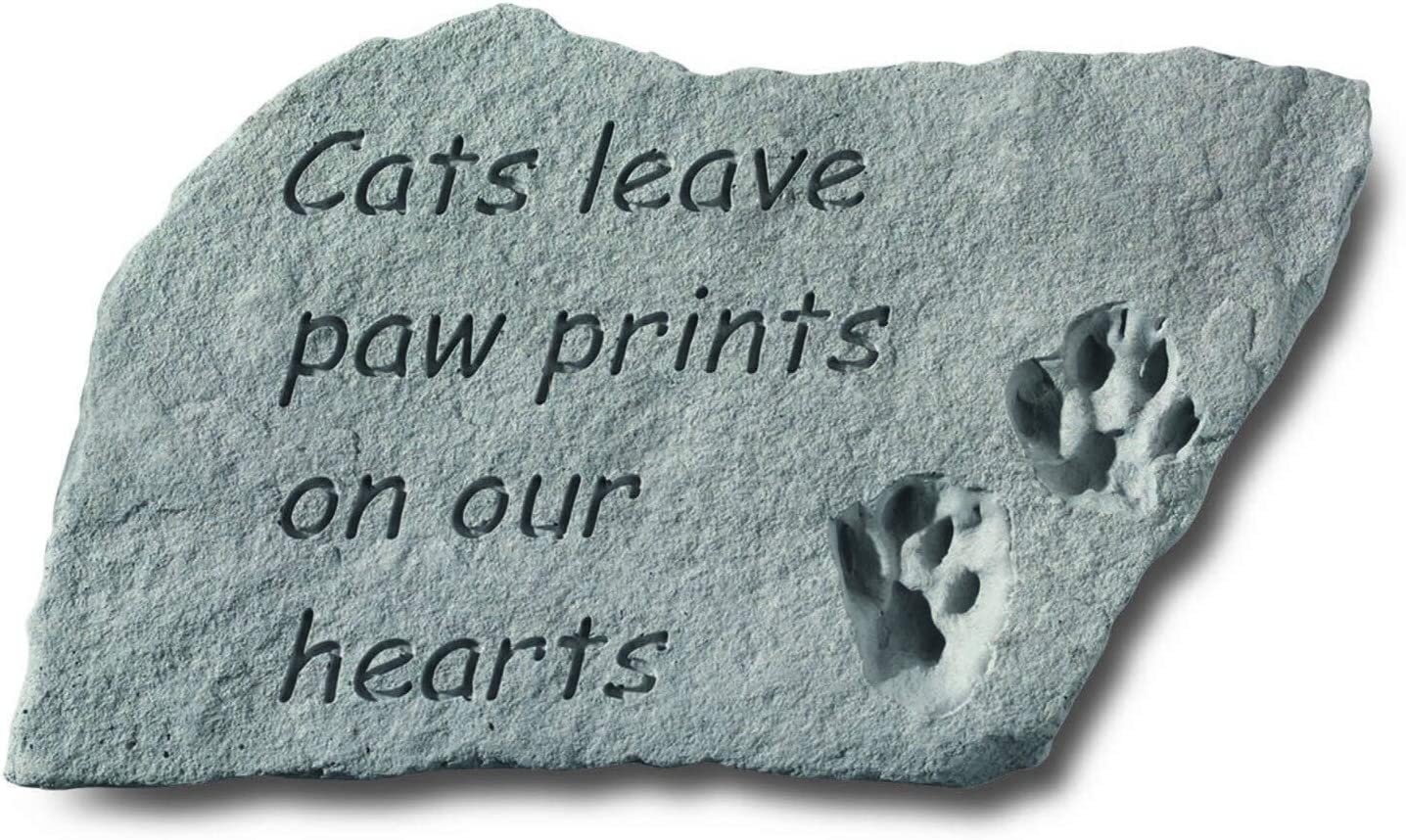 Kay Berry Cats Leave Pawprints On Our Hearts… Decorative Stones, Multicolor