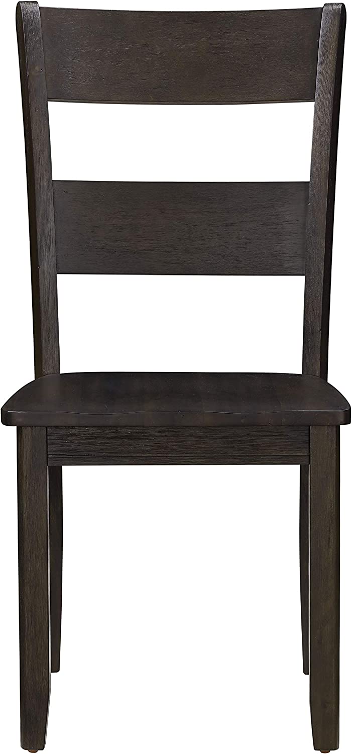 ACME Haddie Side Chair (Set-2) - - Distressed Walnut