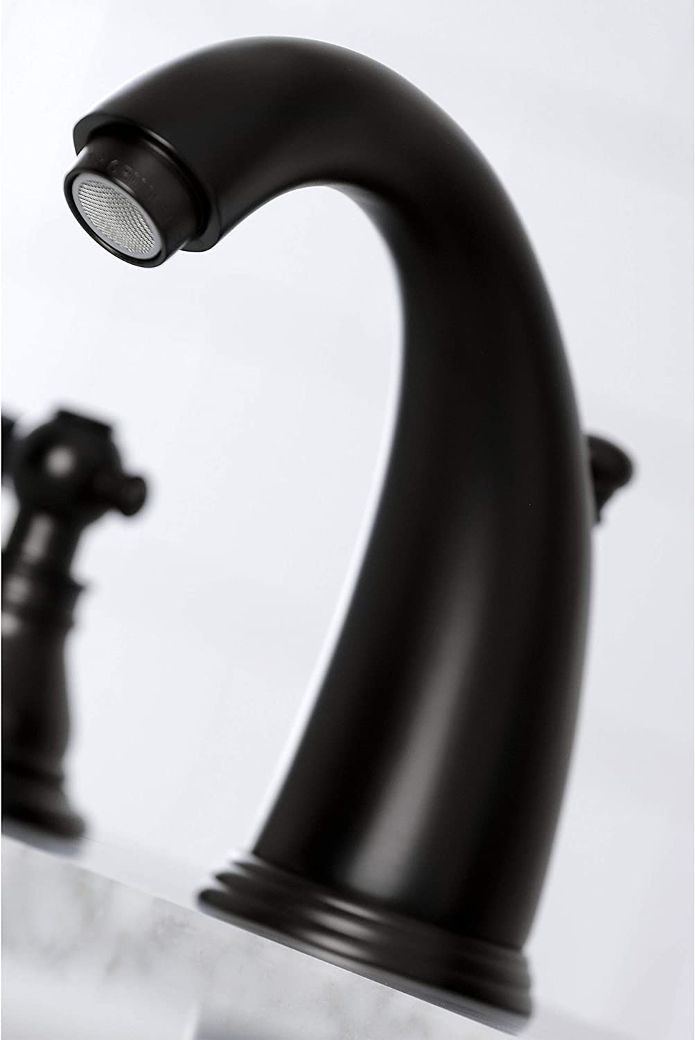 Kingston Brass KB980AKL Duchess Widespread Bathroom Faucet, Matte Black