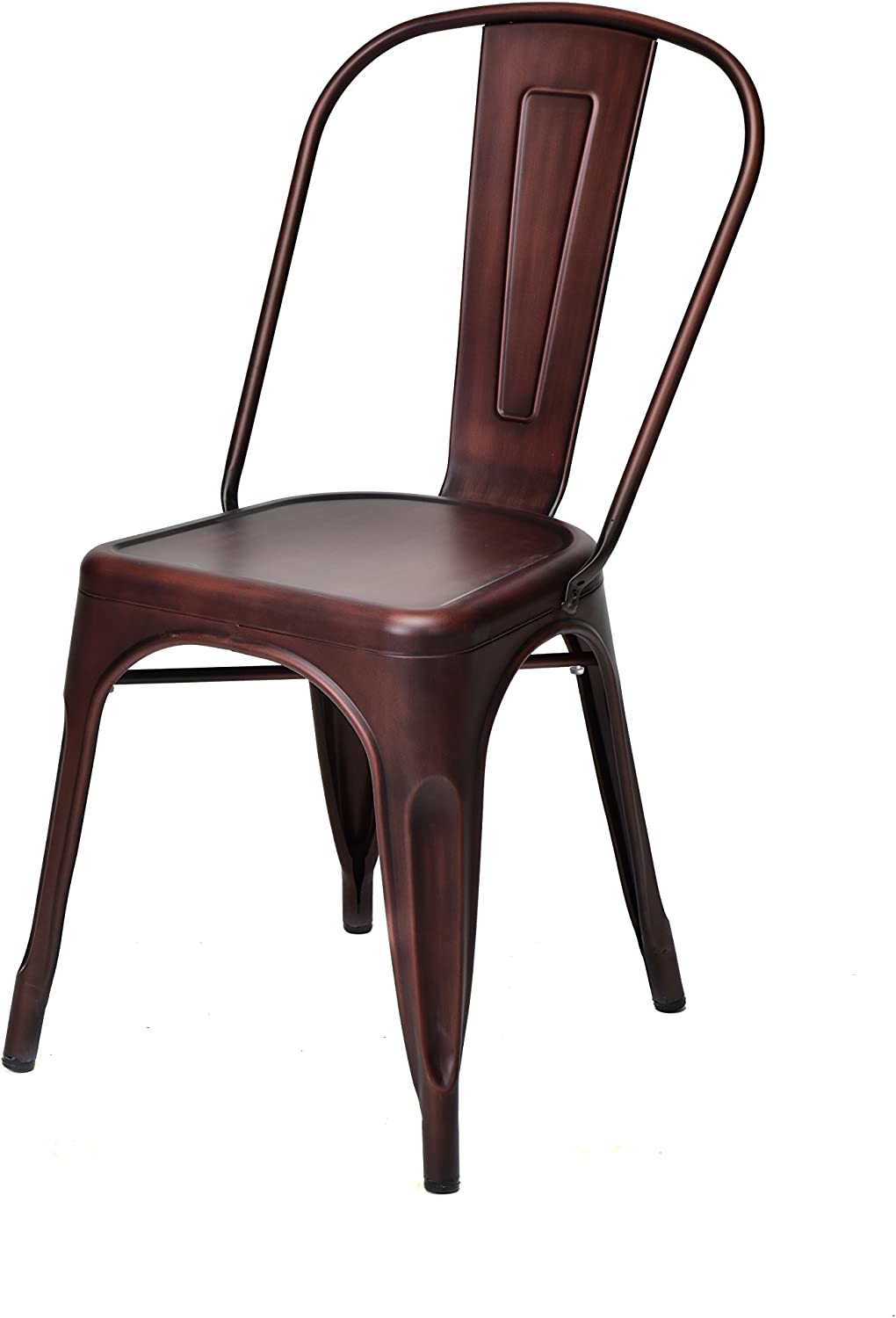 Commercial Seating Products Oscar Metal Dining Chairs, Rose Gold