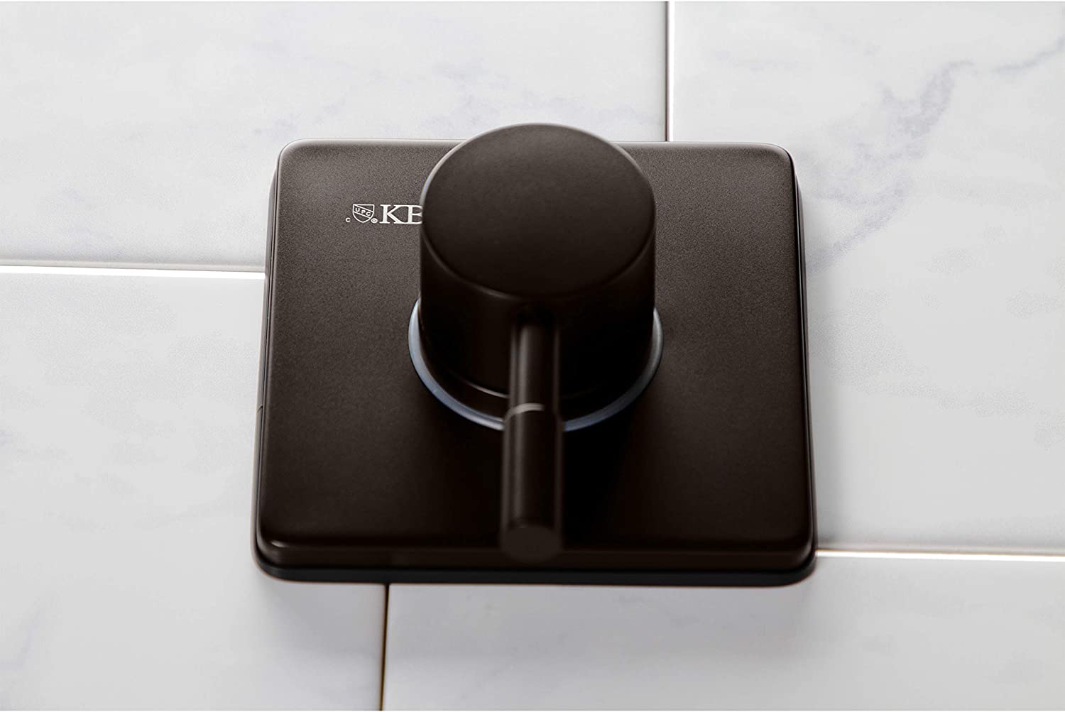 Kingston Brass KS3045DL Concord Three-Way Diverter Valve with Trim Kit, Oil Rubbed Bronze