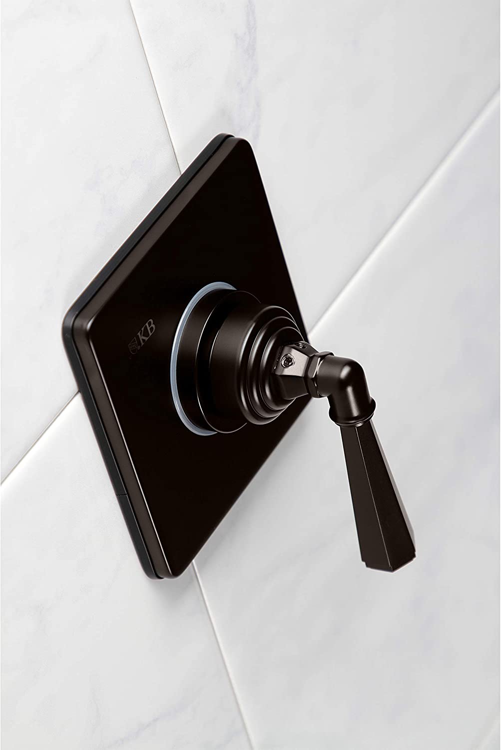 Kingston Brass KS3045HL Metropolitan Three-Way Diverter Valve with Trim Kit, Oil Rubbed Bronze