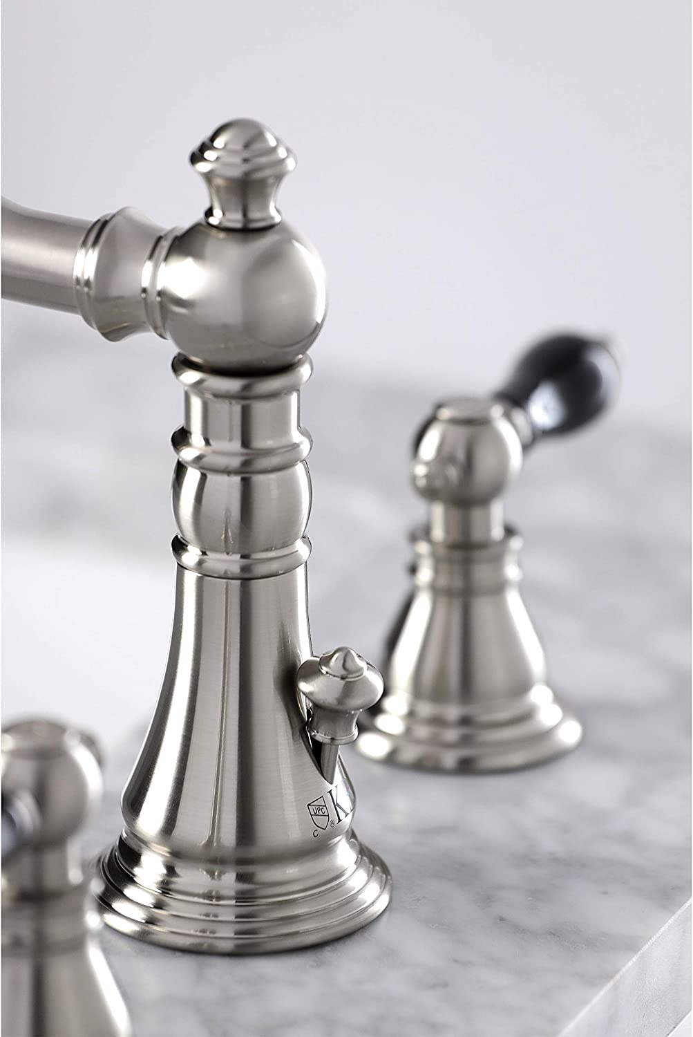 Kingston Brass FSC1978AKL Duchess Widespread Bathroom Faucet, Brushed Nickel