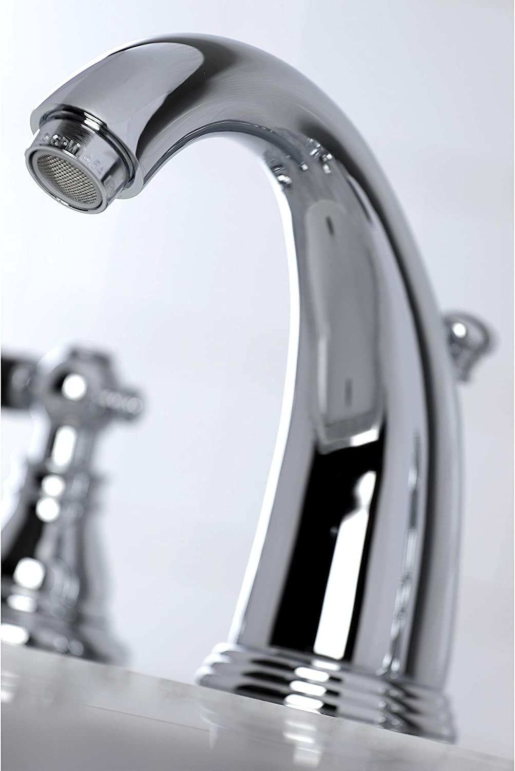 Kingston Brass KB981AKL Duchess Widespread Bathroom Faucet, Polished Chrome