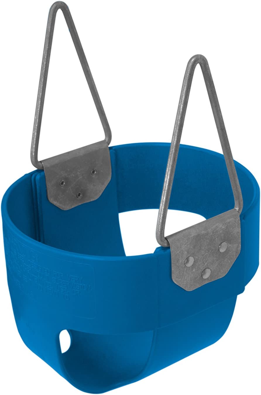 American Swing Blue Toddler Full Bucket Swing Seat Commercial or Residential