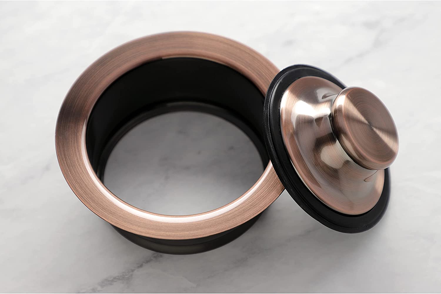 Kingston Brass BS3006AC Made to Match Garbage Disposal Flange, Antique Copper