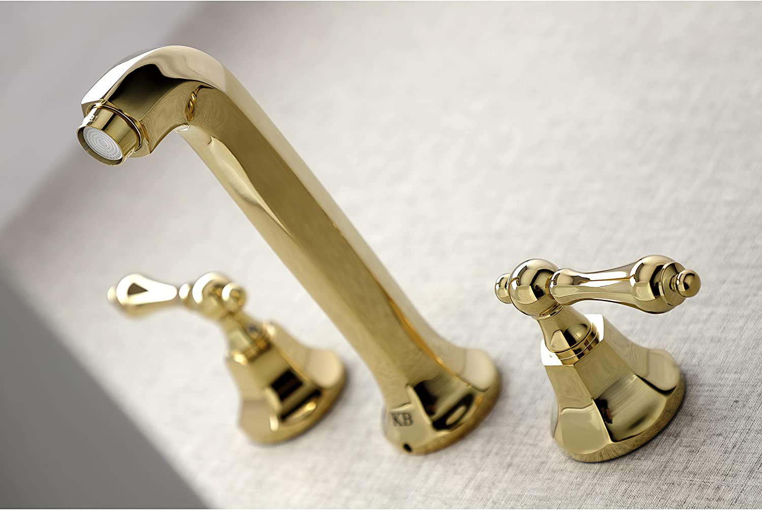 Kingston Brass KS4122AL Metropolitan Bathroom Faucet, Polished Brass