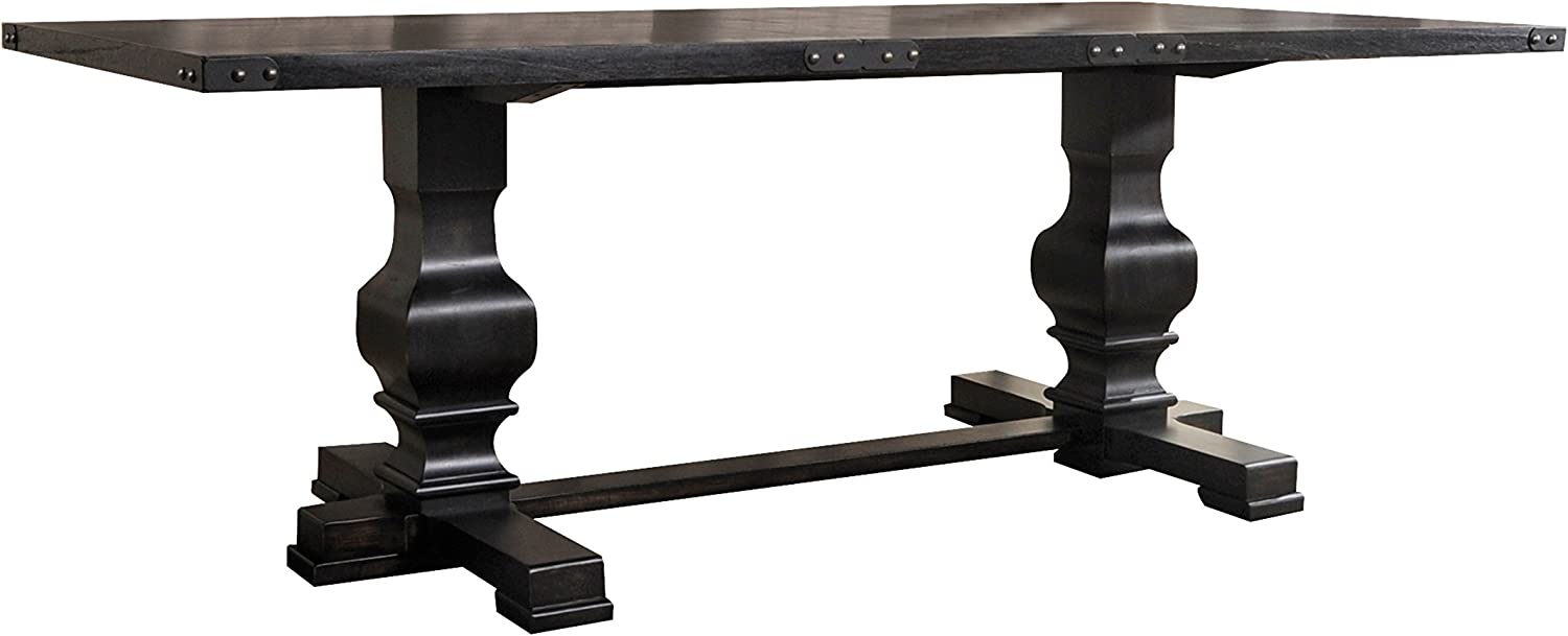 ACME FURNITURE Morland Dining Table - - Vintage Black