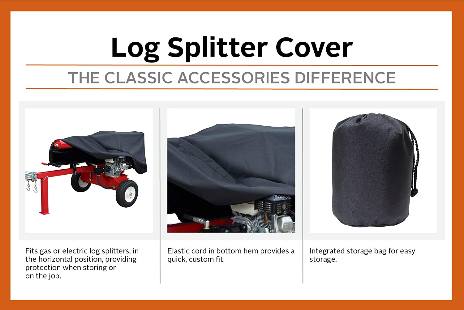 Classic Accessories Gas Log Splitter Cover