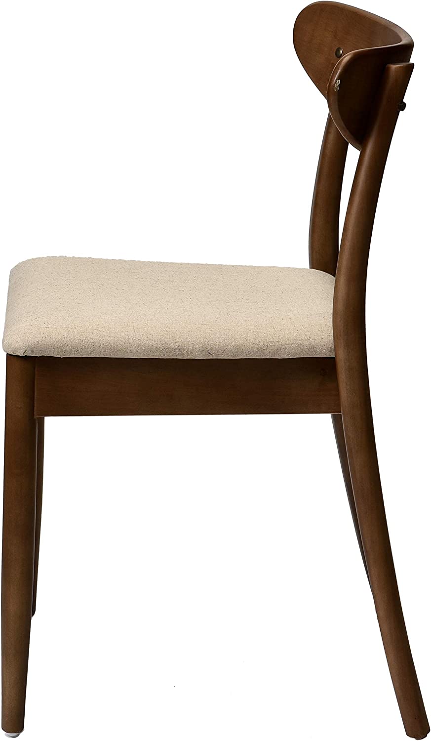 Commercial Seating Products Mid Century Caf√É∆í√Ç¬© Dark Walnut Dining Chairs