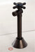 Kingston Brass CC83205DX Concord 1/2-Inch Sweat 3/8-Inch OD Comp Quarter-Trun Angle Shut-Off Valve with 5 Extension, Oil Rubbed Bronze