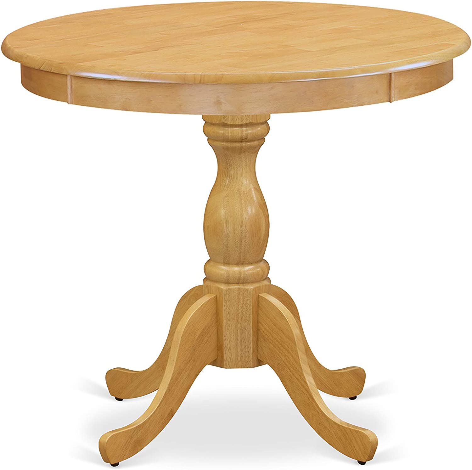 East West Furniture AMAN3-OAK-W, Medium