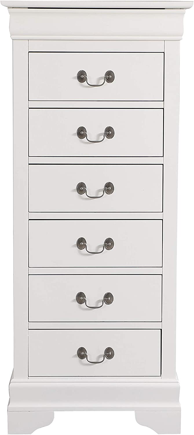 Glory Furniture Lingerie Chest, White