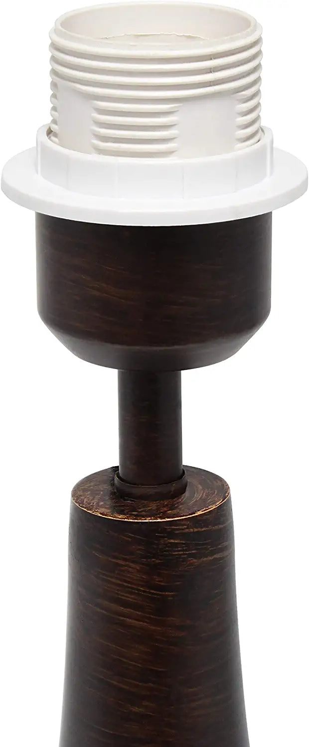 Simple Designs LT3303-RBZ Tear Drop Table Lamp, Restoration Bronze
