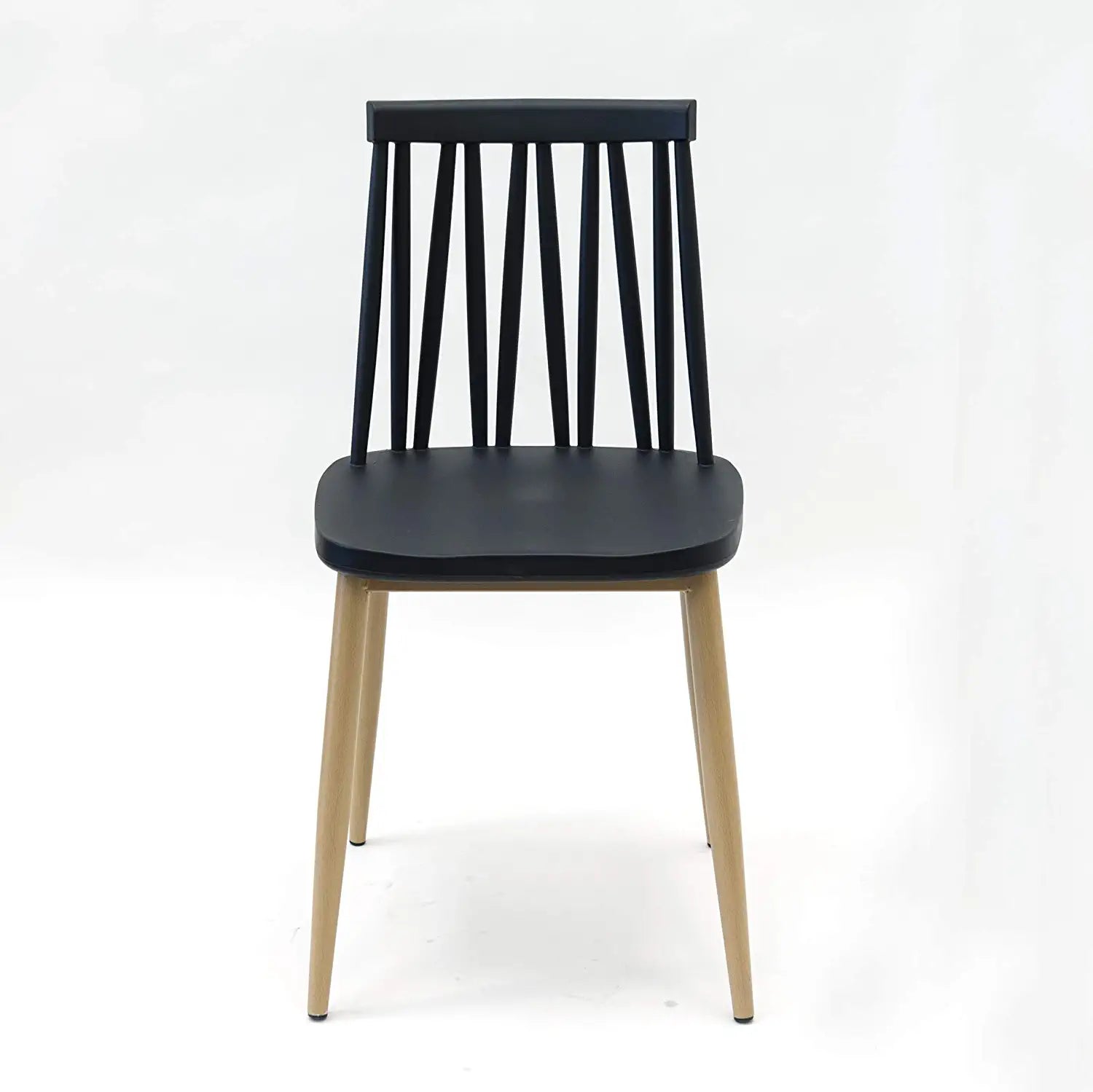Commercial Seating Products Black Windsor Barstool Chairs