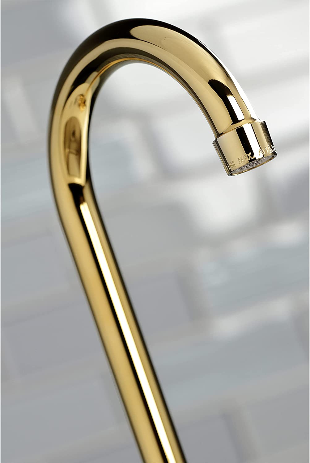 Kingston Brass KB8492DX Concord Bar Faucet, Polished Brass