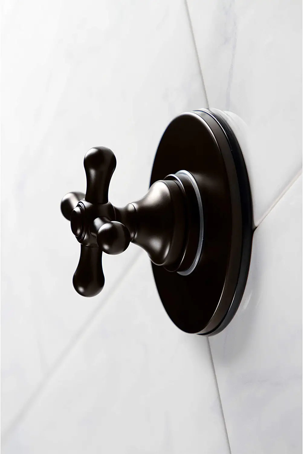 Kingston Brass KS3035AX Three-Way Diverter Valve with Trim Kit, Oil Rubbed Bronze