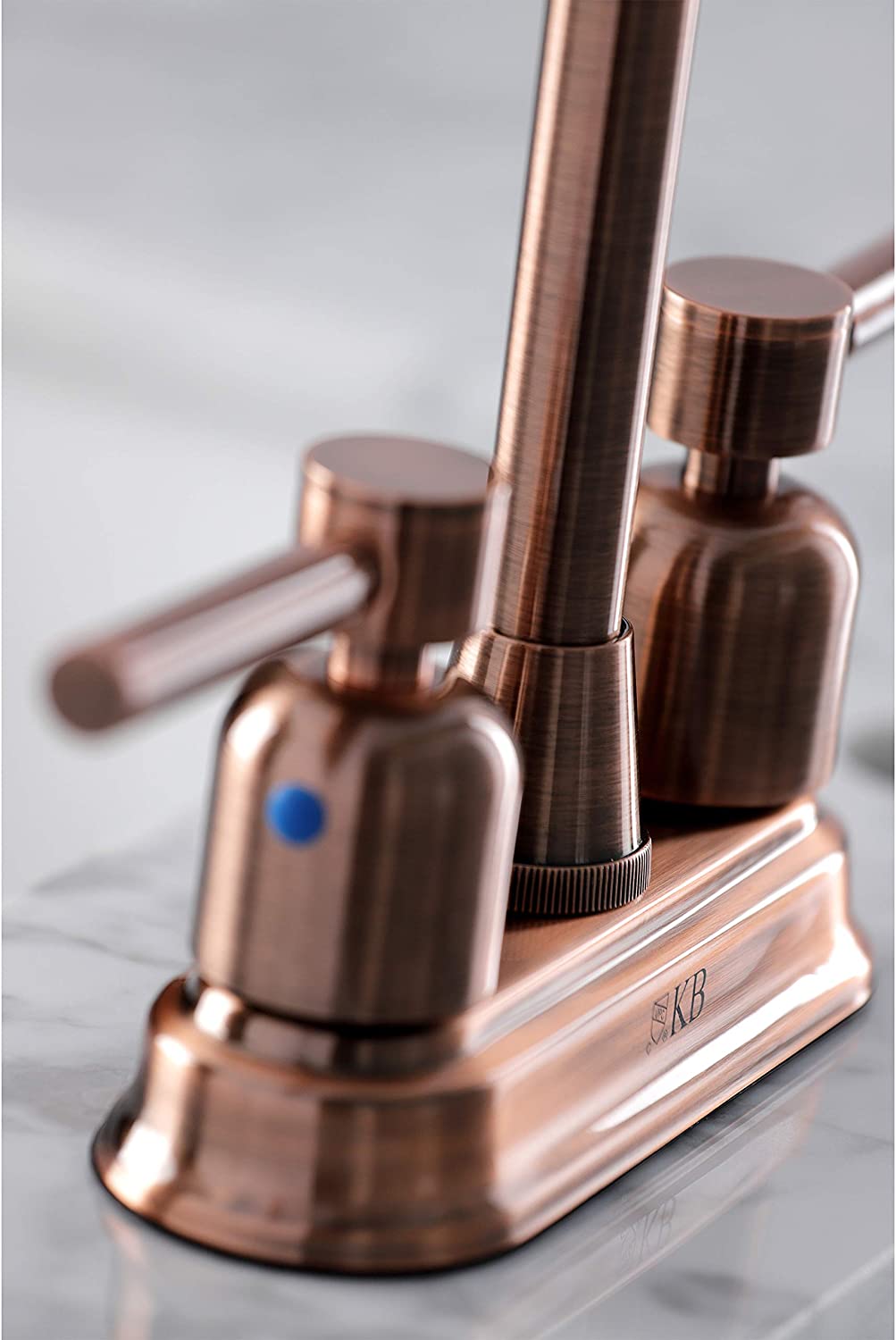 Kingston Brass KB849DLAC Concord Bar Faucet, Antique Copper