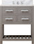 30 Inch Cashmere Grey Single Sink Bathroom Vanity With Faucet From The Madalyn Collection