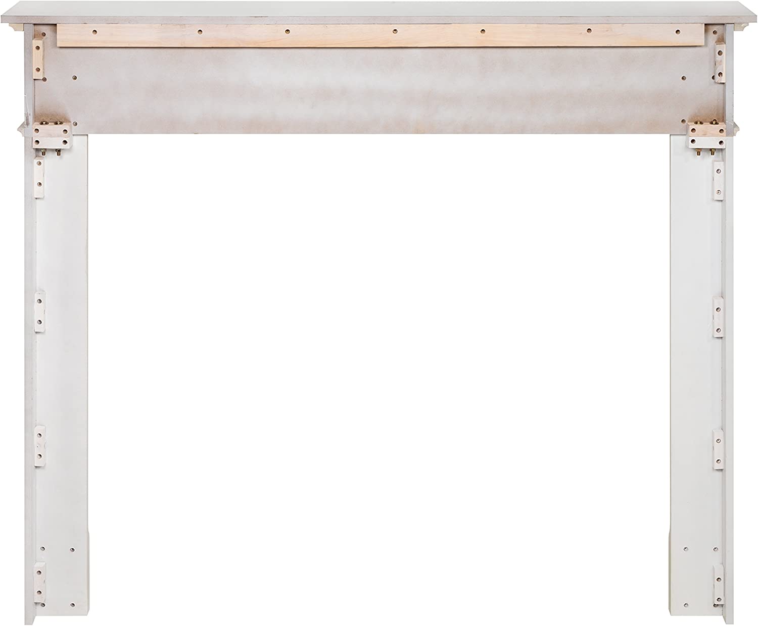 The Berkley 48 Fireplace Mantel MDF White Paint