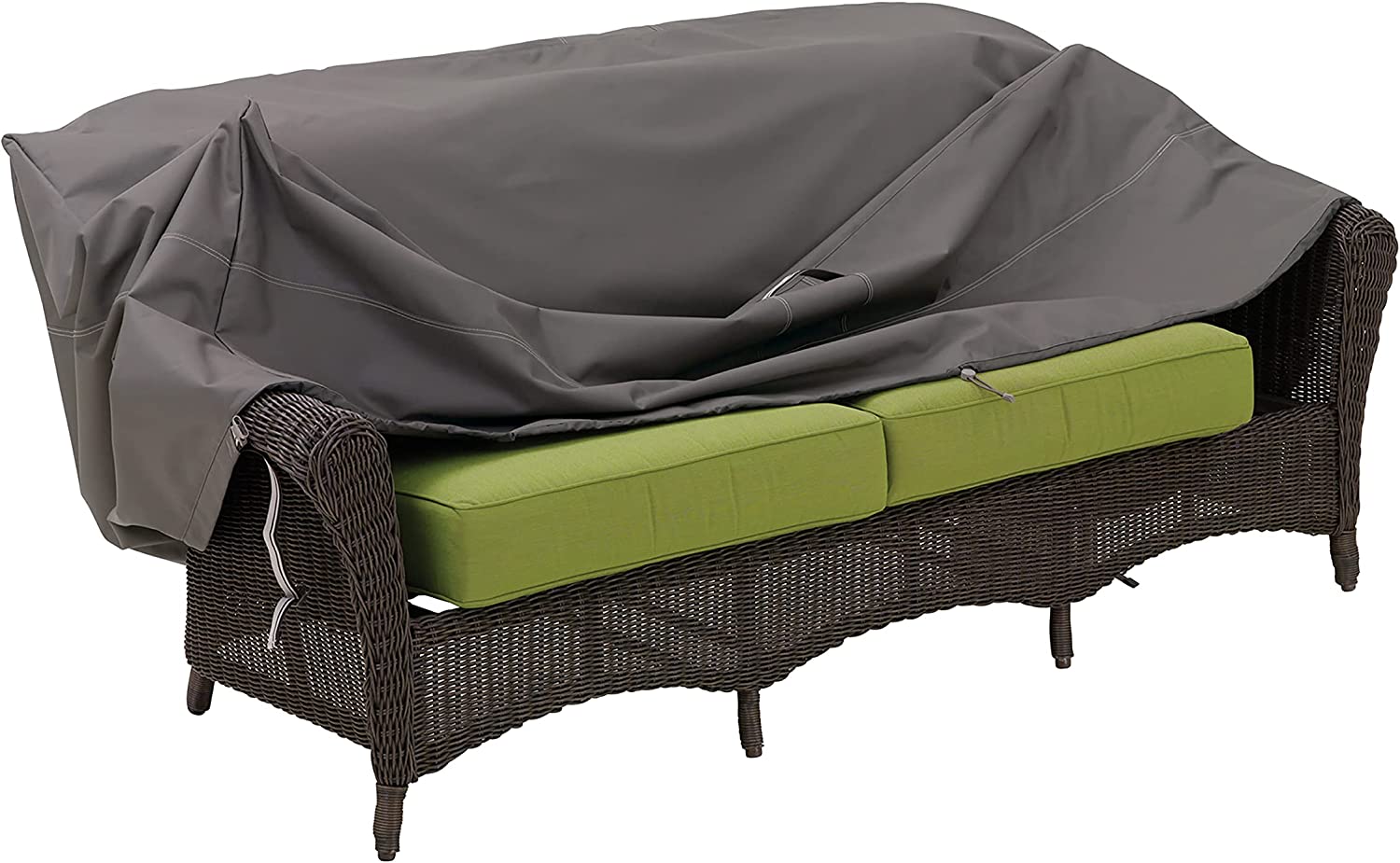 Classic Accessories Ravenna Water-Resistant 104 Inch Deep Seated Patio Loveseat Cover, Patio Furniture Covers