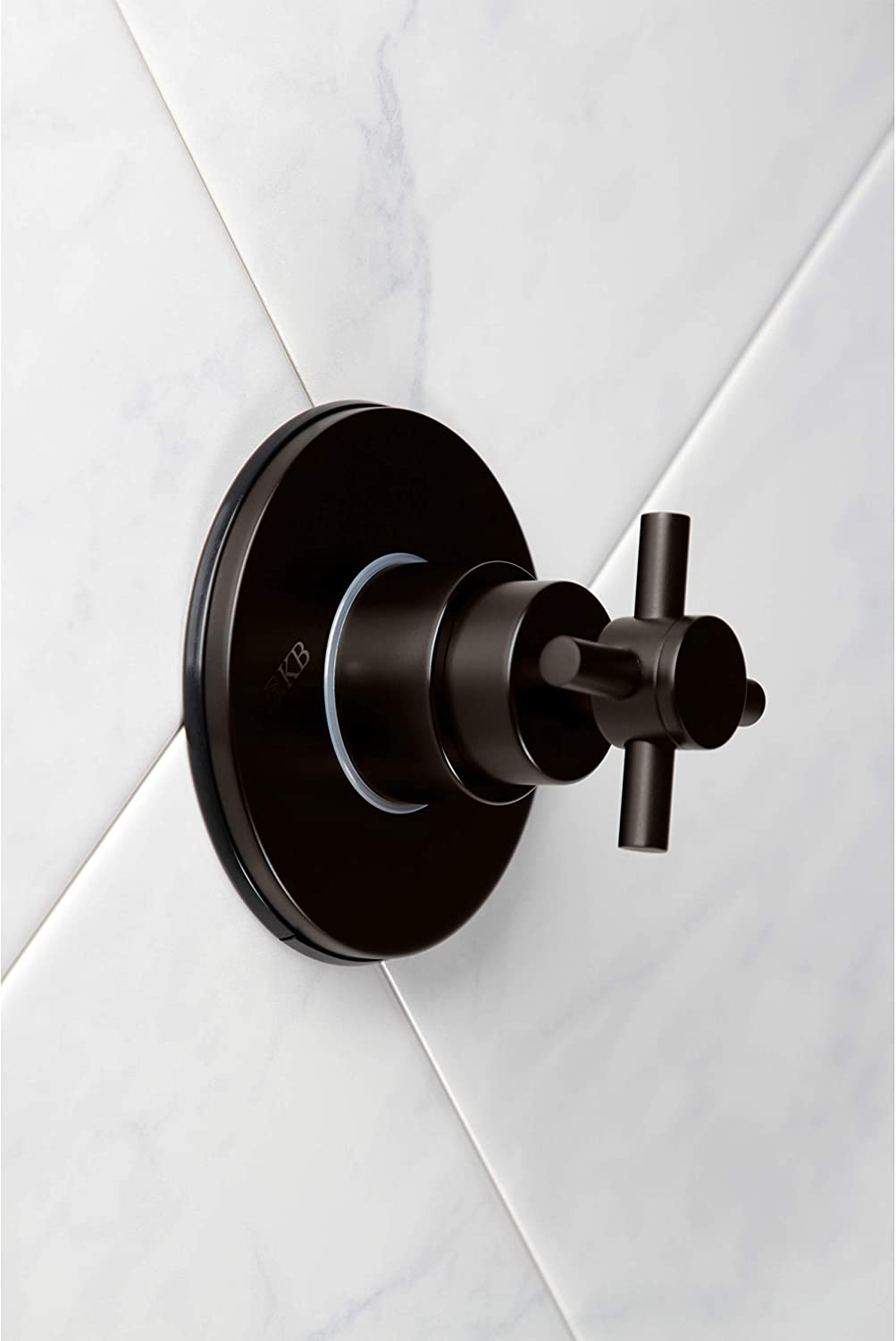 Kingston Brass KS3035DX Concord Three-Way Diverter Valve with Trim Kit, Oil Rubbed Bronze