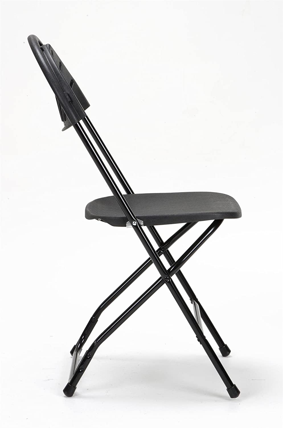 Cosco Folding Chair, 8 Pack, Black