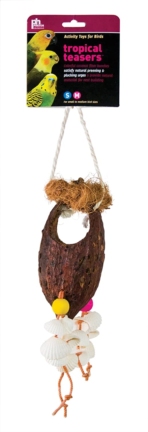 Prevue Pet Products Tropical Teasers Hideaway Bird Toy, Multicolor