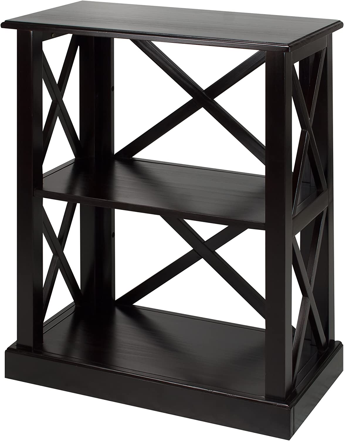 Casual Home Box Spring, 3-Shelf, Black