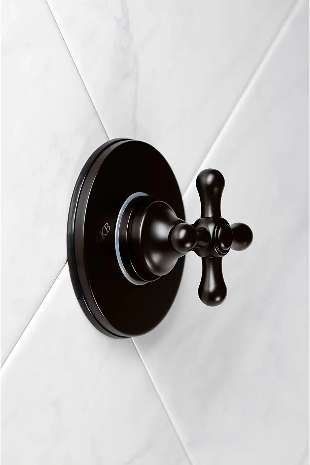 Kingston Brass KS3035AX Three-Way Diverter Valve with Trim Kit, Oil Rubbed Bronze