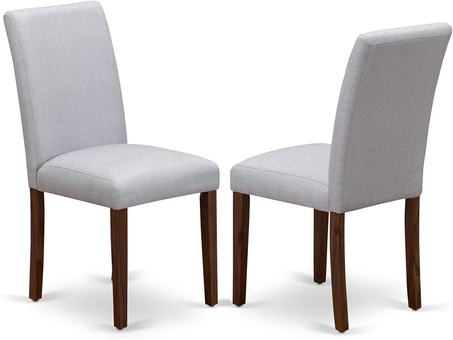 East West Furniture ABP8T05 Parson Dining Chairs