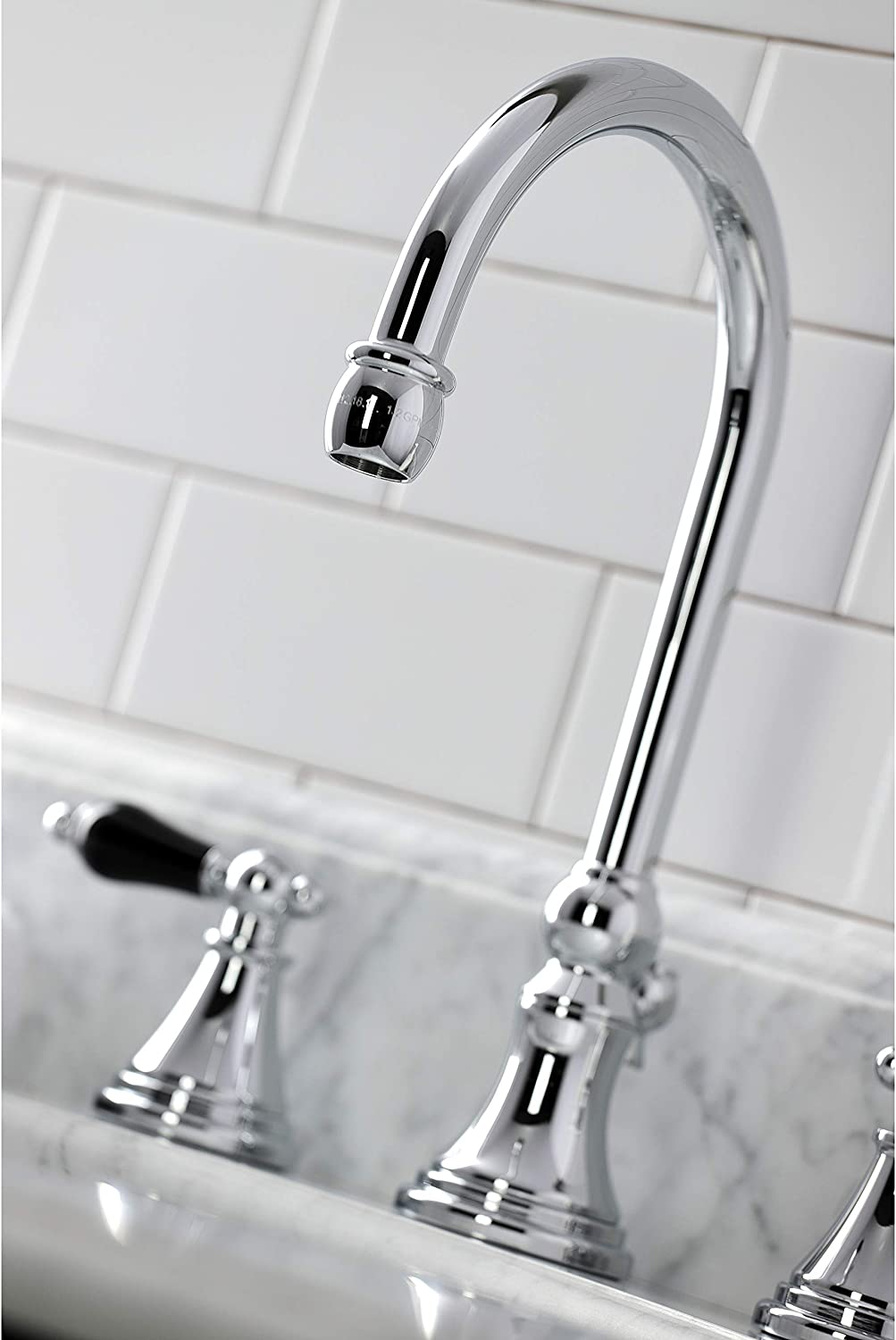 Kingston Brass KS2981PKL Duchess Widespread Bathroom Faucet, Polished Chrome