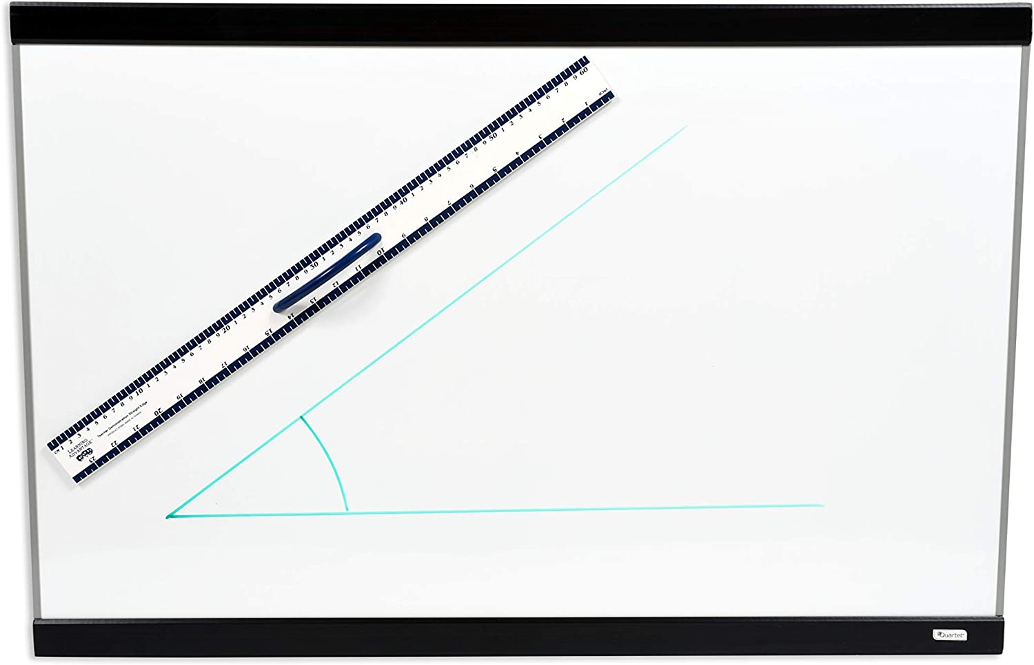 LEARNING ADVANTAGE Magnetic Dry Erase Straight Edge - 24Ã¢â‚¬Â - Jumbo Teaching Ruler - Measurement Tool for Whiteboards and Chalkboards