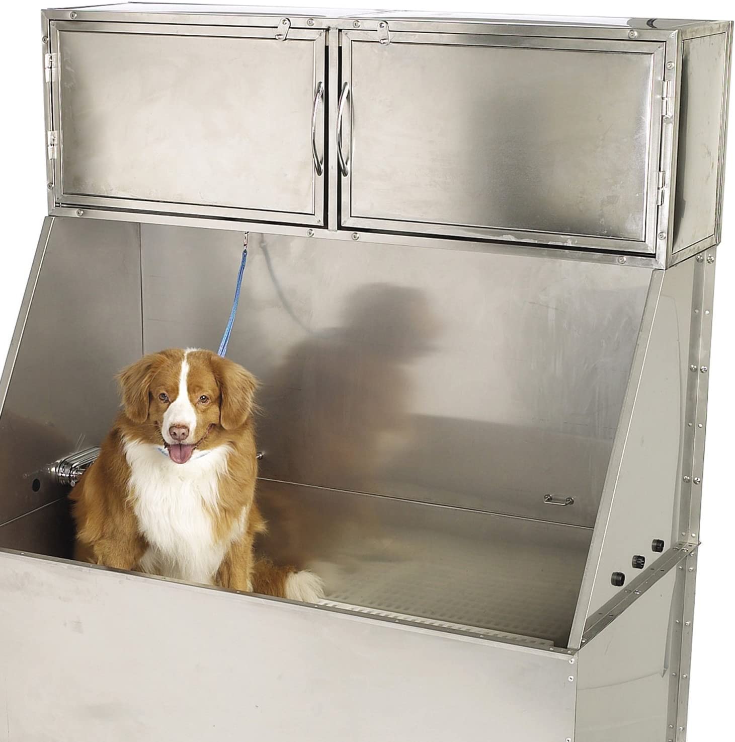 Master Equipment Stainless Steel Deluxe Overhead Cabinet for Grooming Tubs