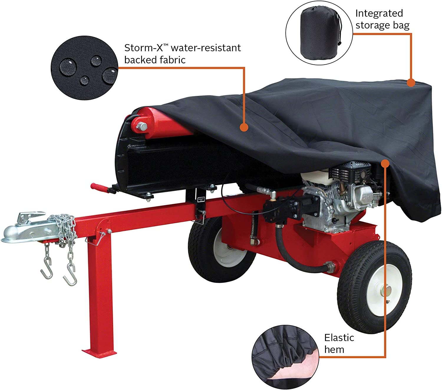 Classic Accessories Gas Log Splitter Cover