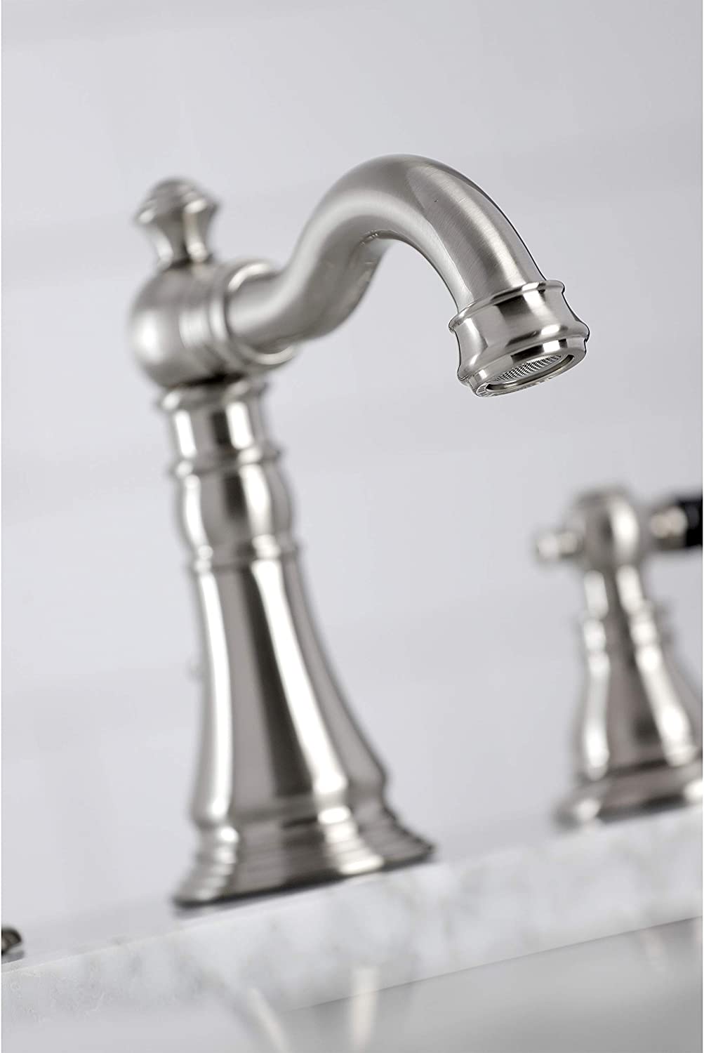 Kingston Brass FSC1978AKL Duchess Widespread Bathroom Faucet, Brushed Nickel