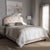 Baxton Studio Lexi Modern and Contemporary Light Beige Fabric Upholstered Full Size Bed