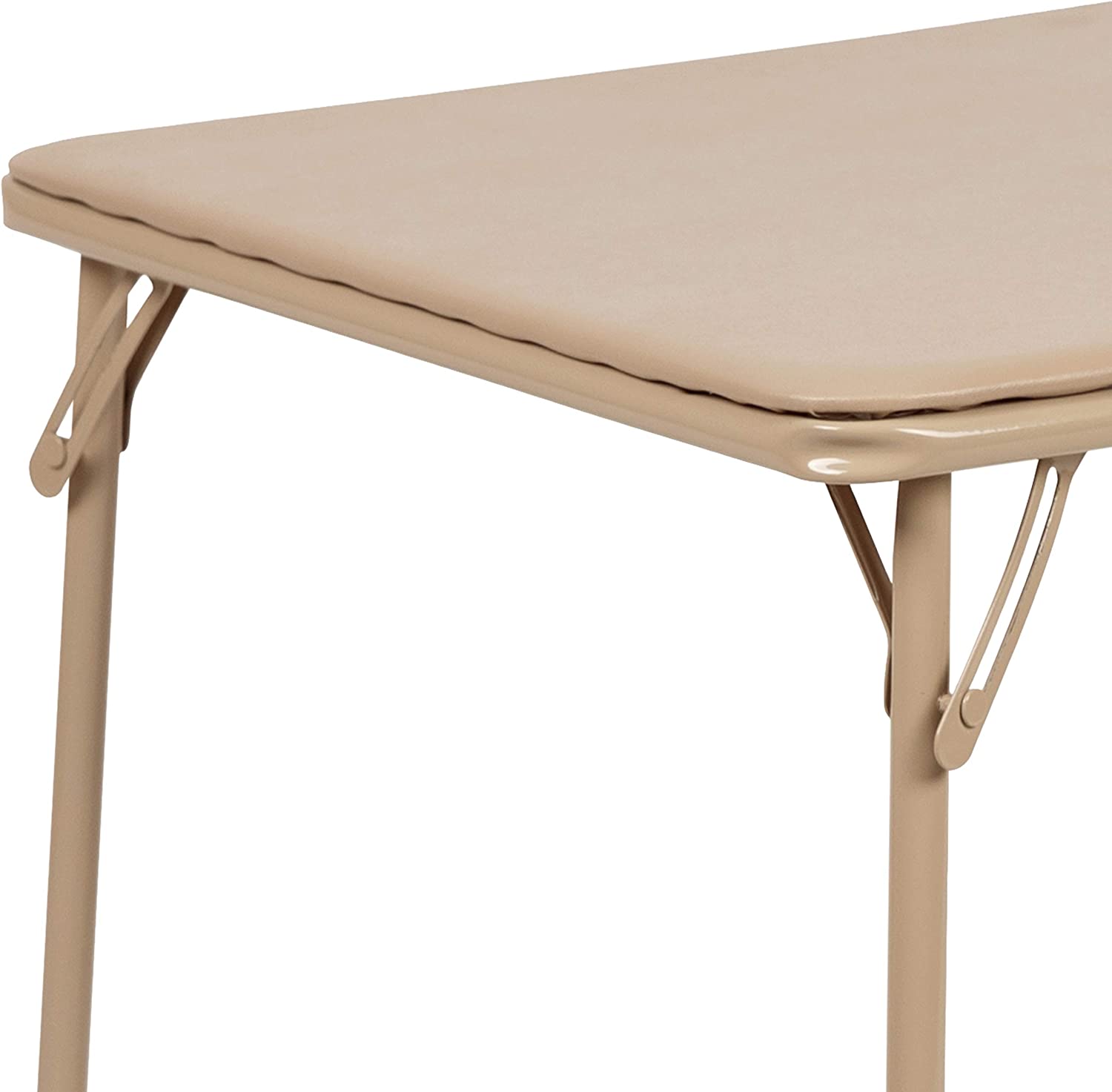 Flash Furniture Kids Tan Folding Table