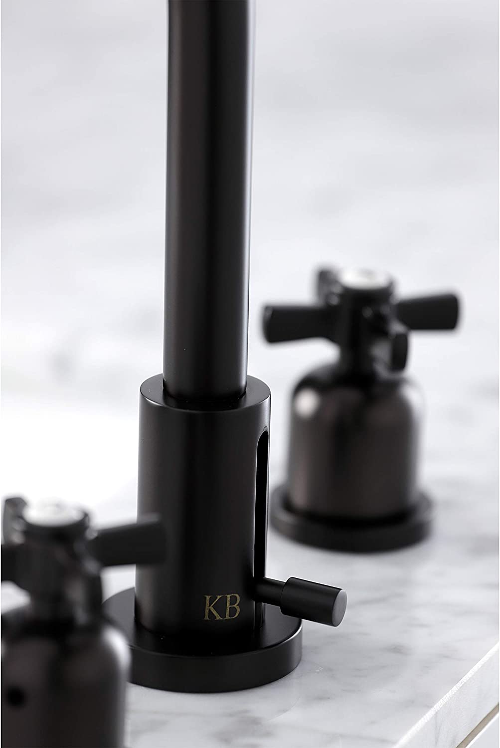 Kingston Brass FSC8935ZX Millennium Widespread Bathroom Faucet, Oil Rubbed Bronze