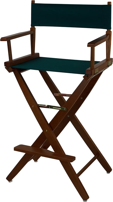 Extra-Wide Premium 18 Directors Chair Natural Frame W/Natural Color Cover