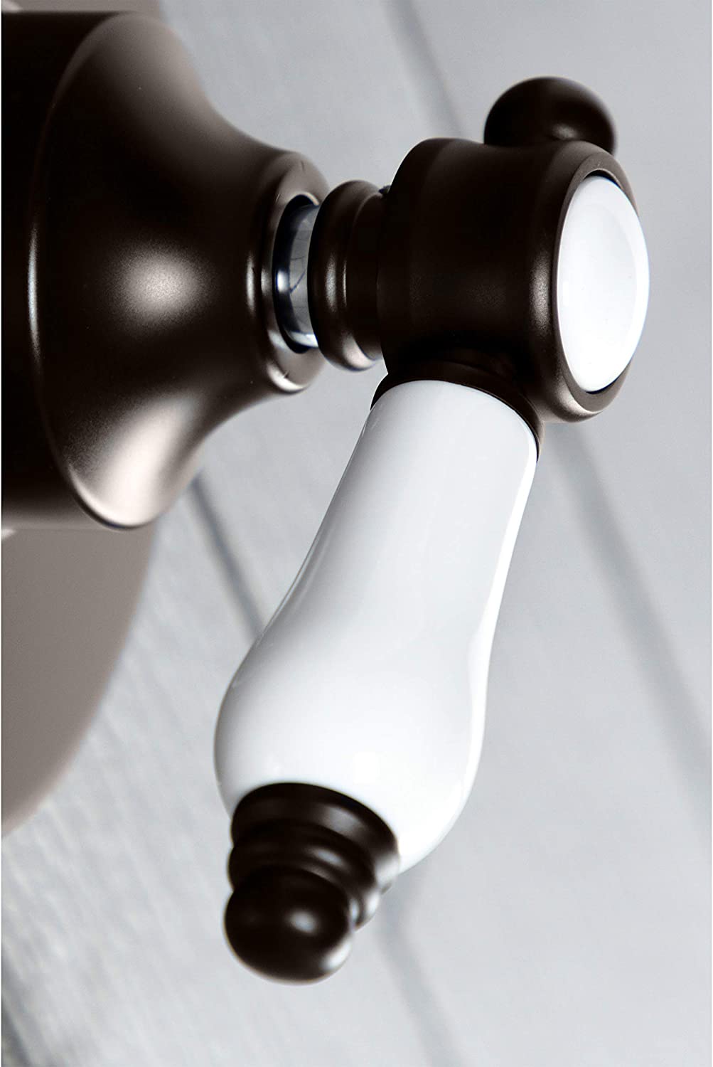 Kingston Brass KS3035BPL Bel-Air Three-Way Diverter Valve with Trim Kit, Oil Rubbed Bronze