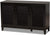 Baxton Studio Warren Shoe-Storage Cabinet, Espresso